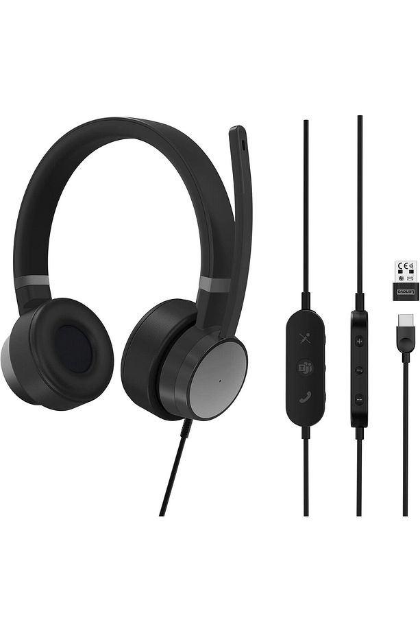 Go Wired ANC Headset Kulaküstü Kulaklık Thunder Black - 4XD1C99223 - 1