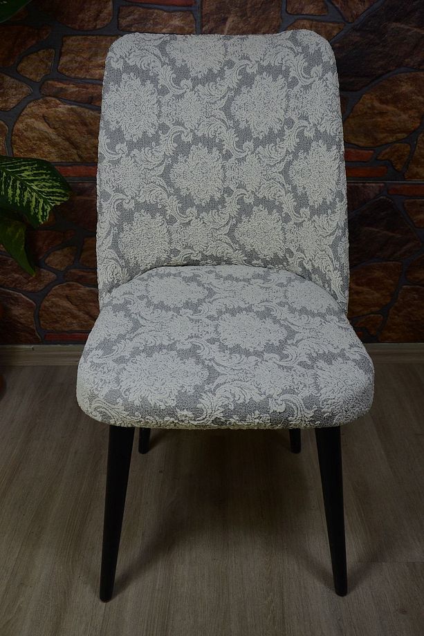 Sandalye Örtüsü Büyük Oval Jakar Kumaş - 1