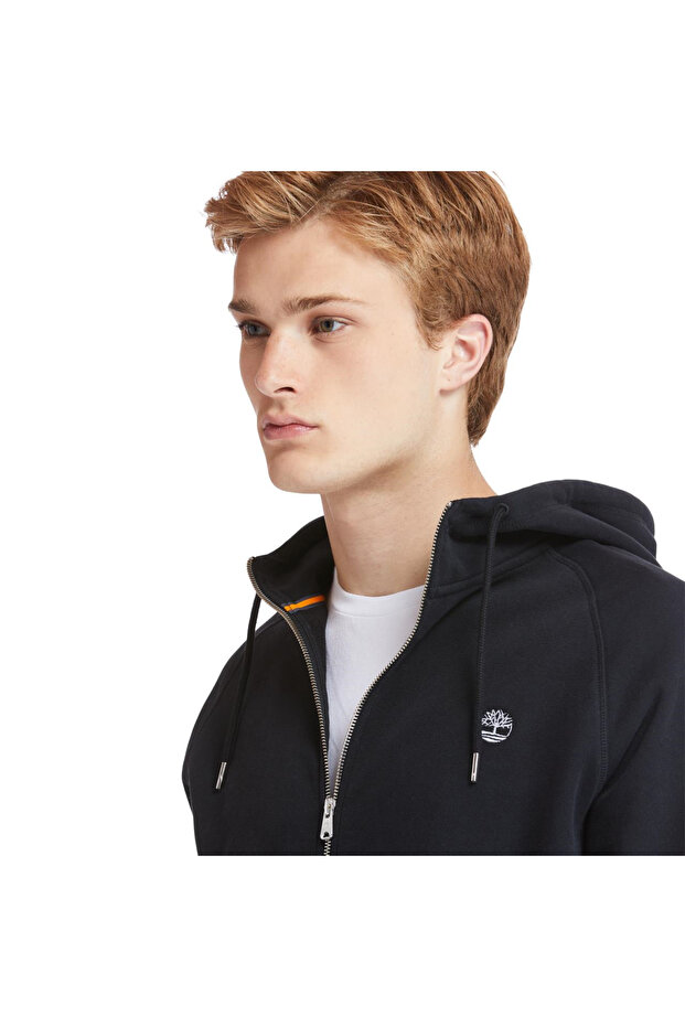 Brushed Back Full Zip Hoodie - 3