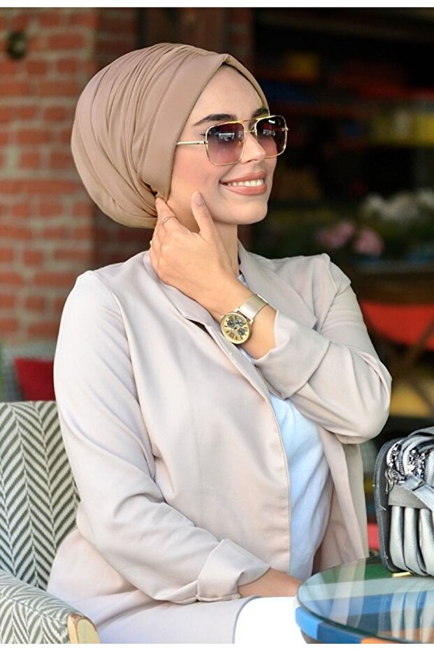 Bonnet Scarf Ready- modest Wear Hijab Clothing Design Bonnet - Special Design - New Model