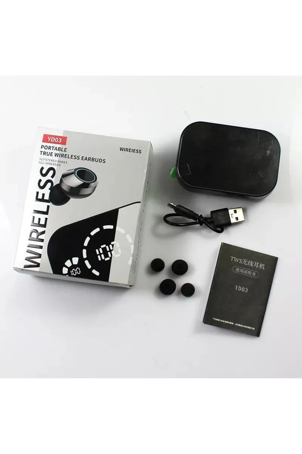 Premium YD3 Powerbank Kutulu Dijital Göstergeli Bluetooth Kulaklık - 2