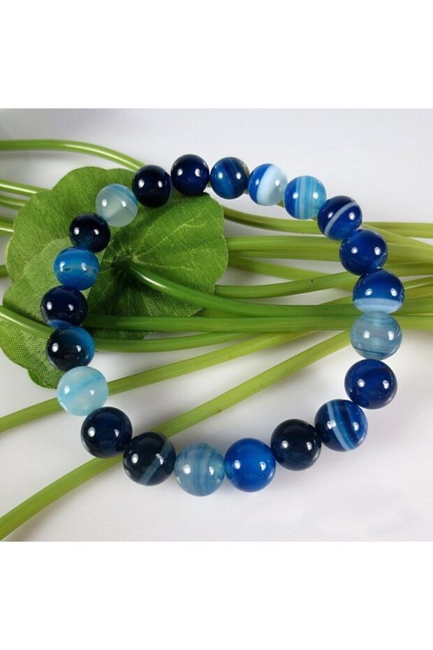 Agate Blue Bracelet