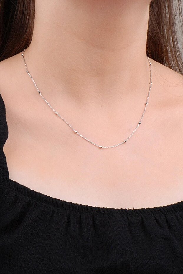 Women's Bulk Silver Chain Necklace