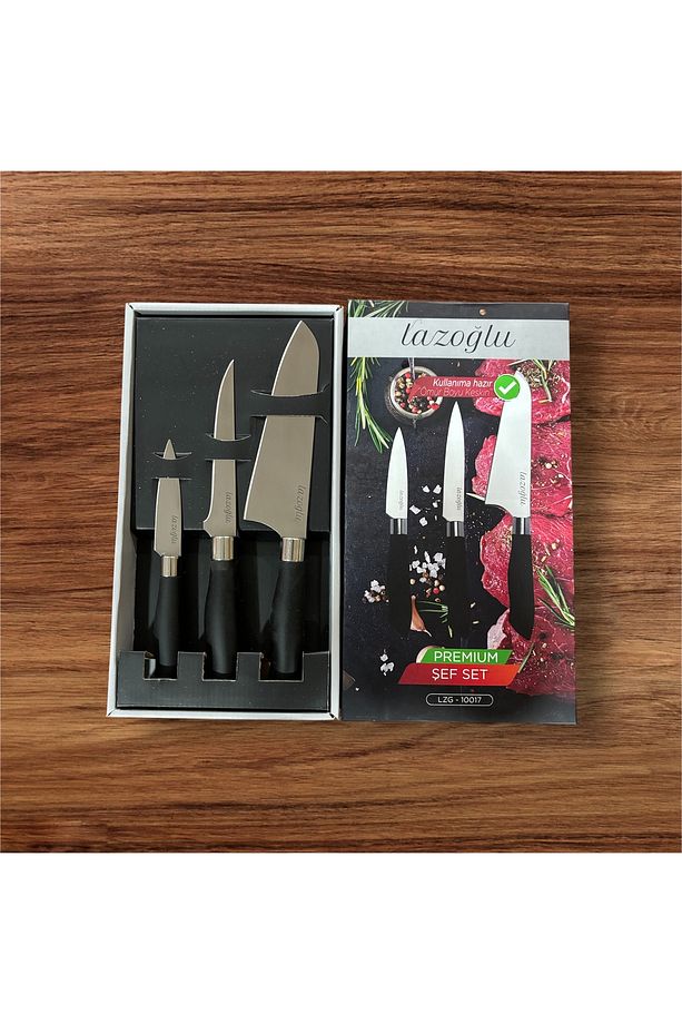 Mutfağın Starı 3'lü Bıçak Seti - 1