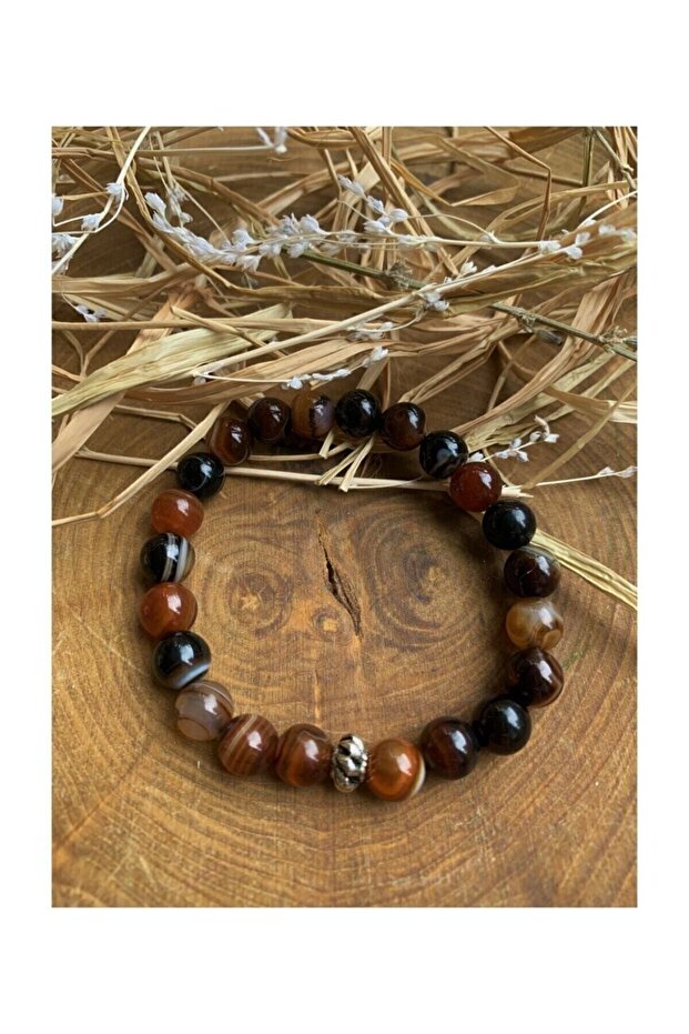 سوار العقيق البني - 1