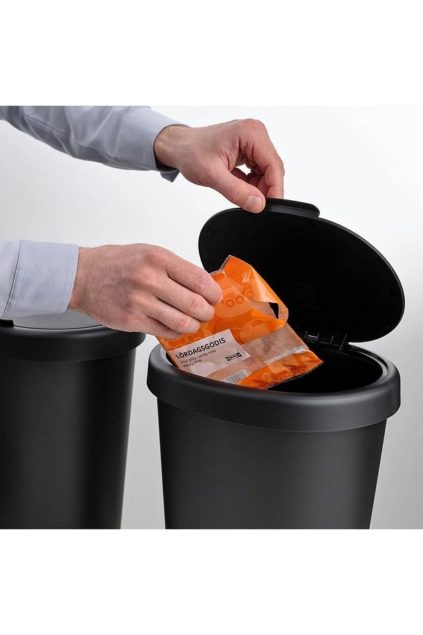 plastik çöp kovası, çöp kutusu, sıvı atık, katı atık kutusu 8 litre - 6