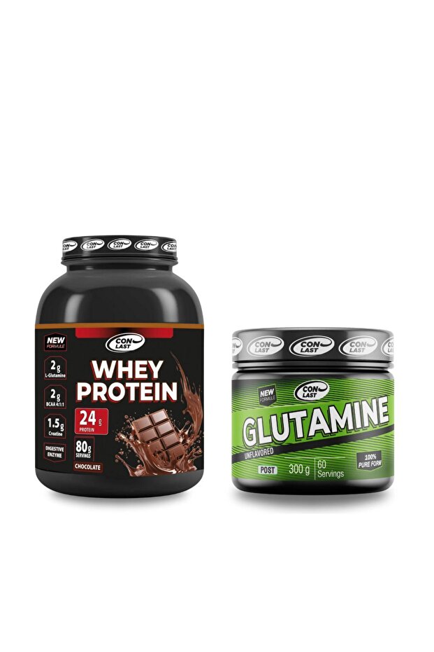 WHEY PROTEİN 2000 GR / GLUTAMİNE 300 GR - 1