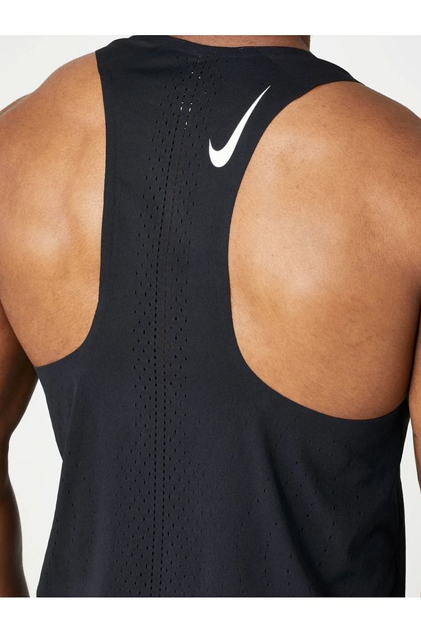 Dri-Fit ADV AeroSwift Singlet Running Racing Erkek Atlet (DM4624-010) - 4
