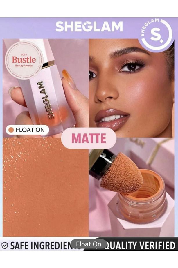 Color Boom Liquid Blush Makeup For Cheeks Matte Finish -float On Allık - 2