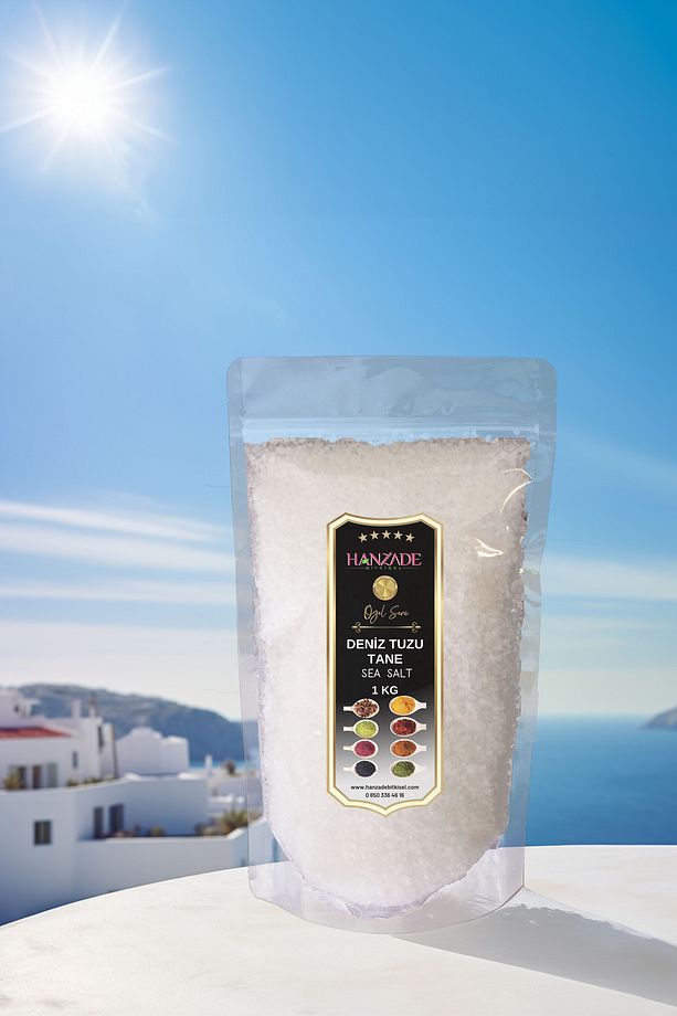 Saf Deniz Tuzu Tane Granül İyot İlavesiz 1 Kg x 2 Adet - 5