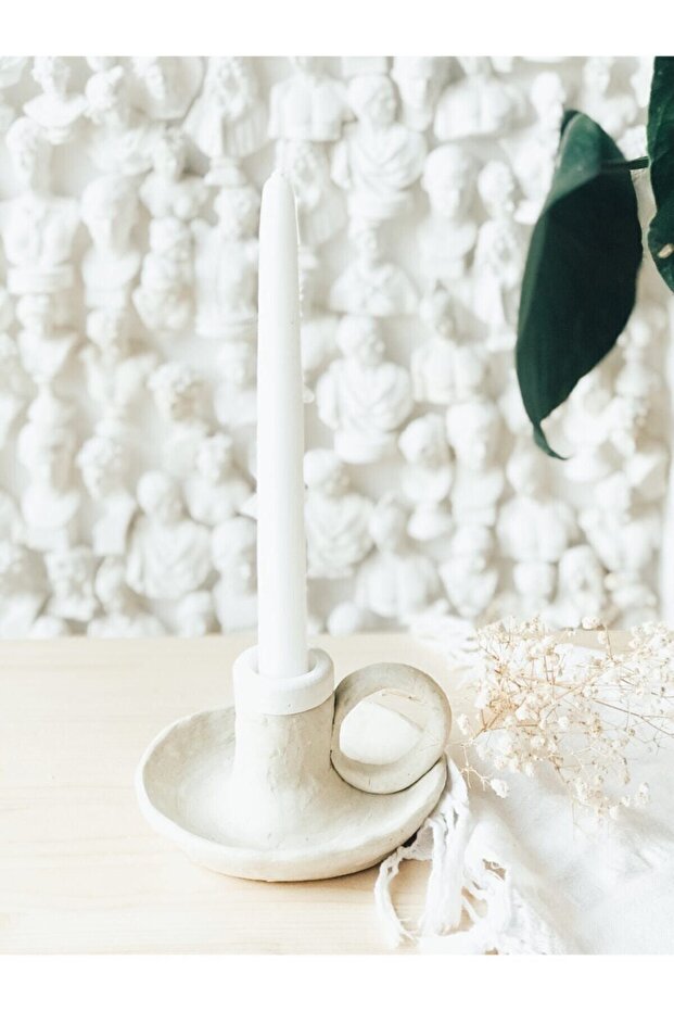 El Yapımı Kulplu Şamdan - 1