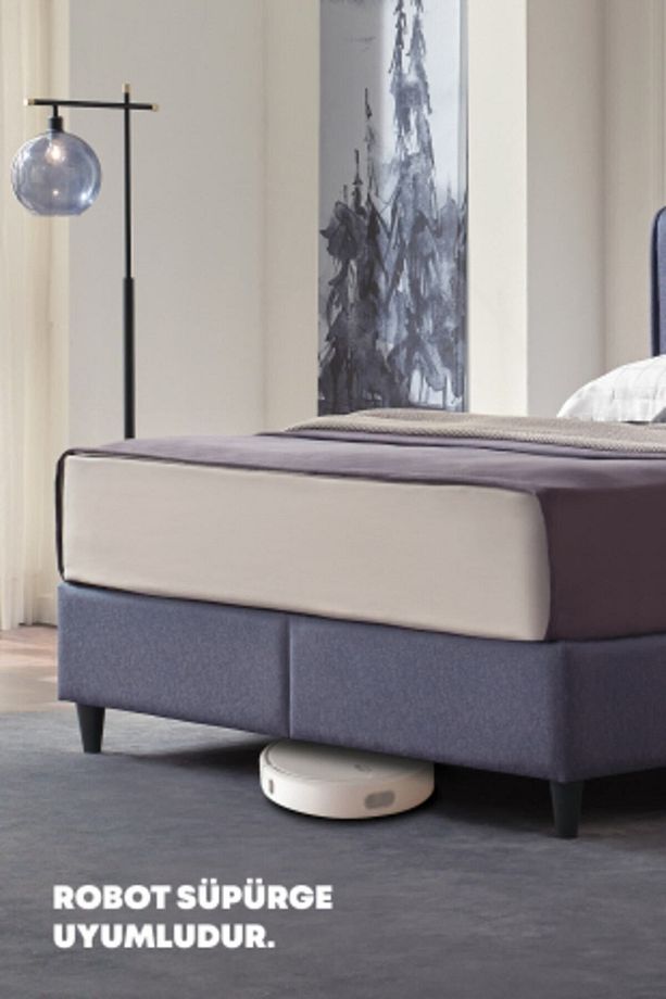 Ionic Energy Pro Yatak - Lento Baza - Somni Başlık 3'lü Set - Siyah - 7