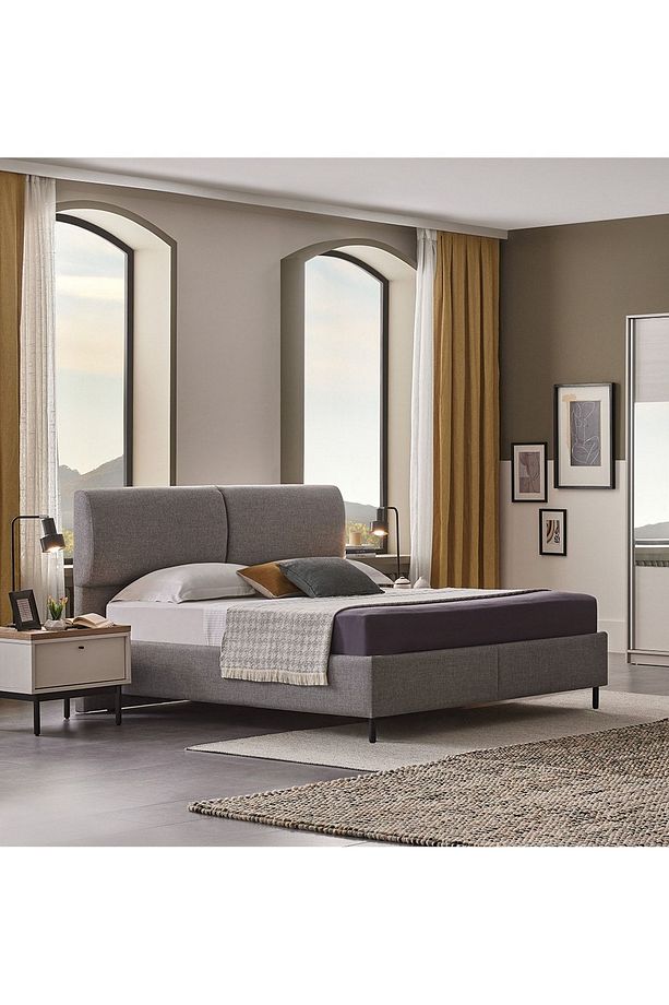 Loreto Çift Kişilik Başlıklı Baza 2'li Set - 3