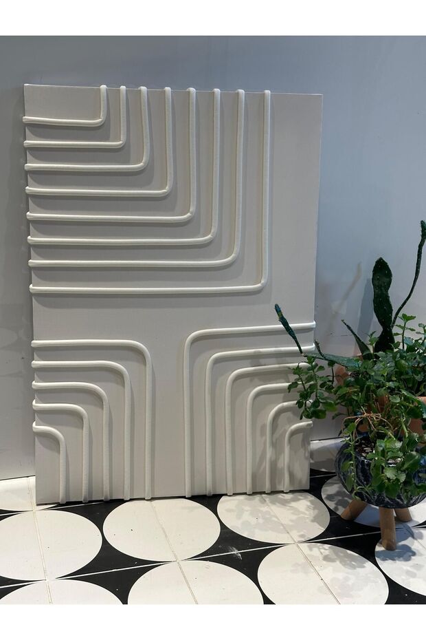 DEKORATİF EL YAPIMI TABLO - 3