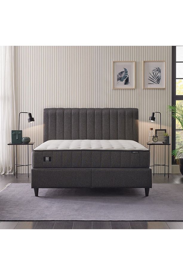 Ionic Energy Pro Yatak - Lento Baza - Somni Başlık 3'lü Set - Siyah - 2
