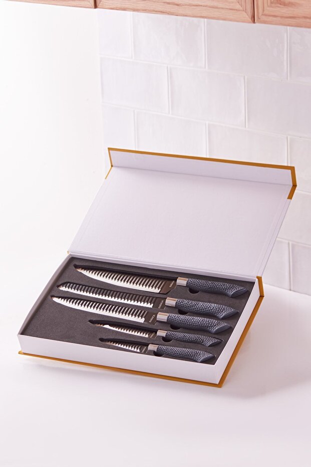 Limerence 5 Parça Bıçak Seti - 4