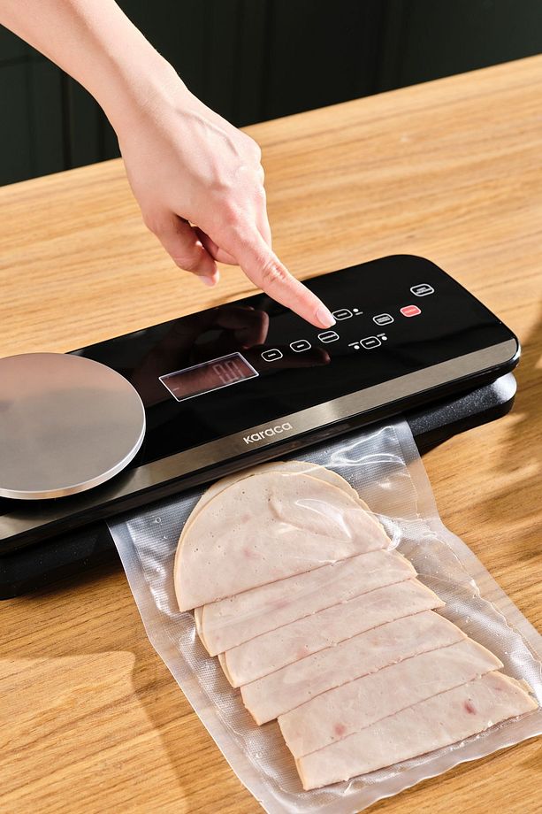 Seal and Fresh Inox Tartılı Vakum Makinesi 5 Adet Poşet ve 1 Adet Rulo Hediyeli - 5