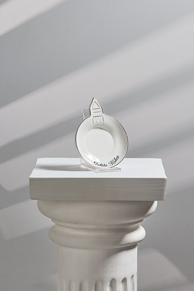 X Ist Collection Galata Kulesi Çay Tabağı - 1