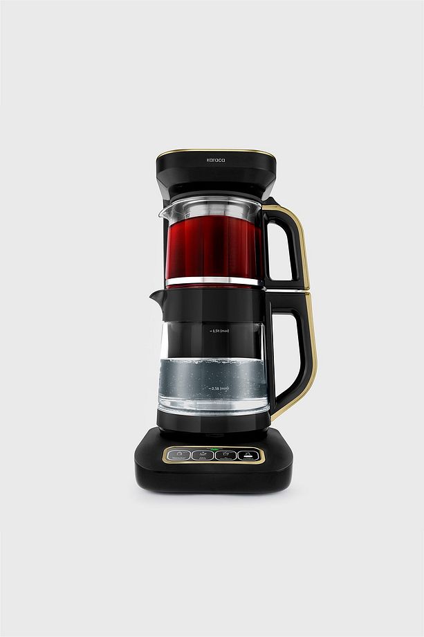 Çaysever Robotea Pro 4 In 1 Konuşan Cam Çay Makinesi Mineral Gold - 1