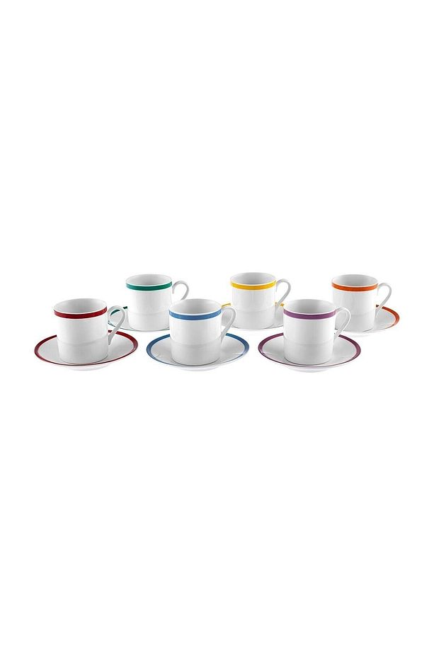 Timeless 6 Kişilik Kahve Fincan Takımı 80 Ml - 4