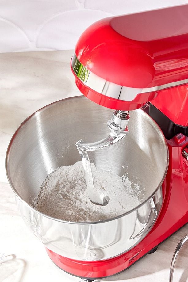 Quick Chef 1001 Stand Mikser Red Mutfak Şefi 1000W 5 Lt - 5
