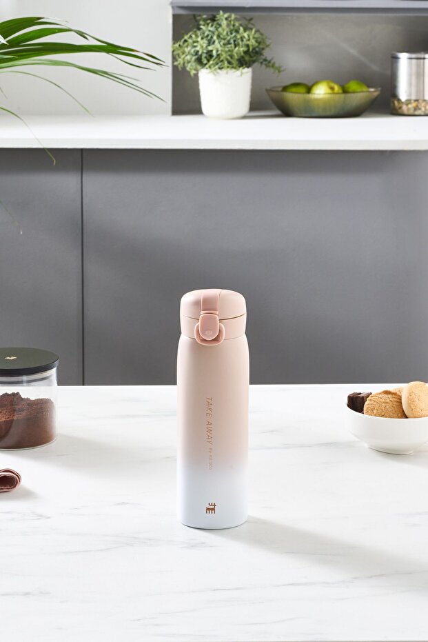 Pink Skyfall Steel Leak Proof Thermos 500 ml Pink 500 ml Stainless Steel