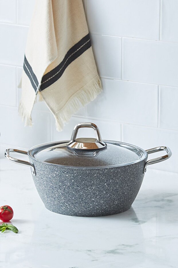 Vierno Bio Granit Tencere 24 Cm - 1