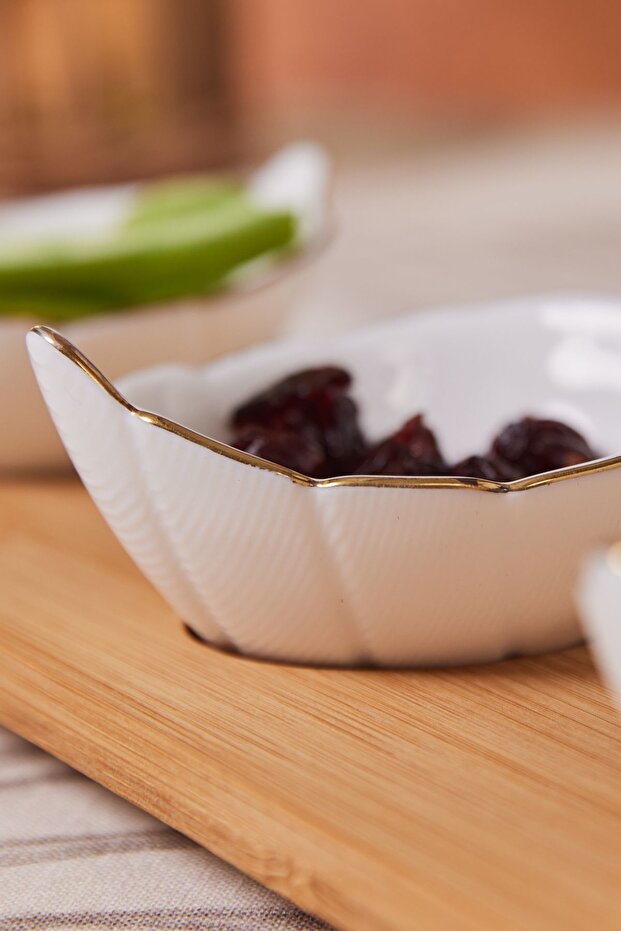 Sandal 3'lü Çerezlik ve Bambu Servislik - 3