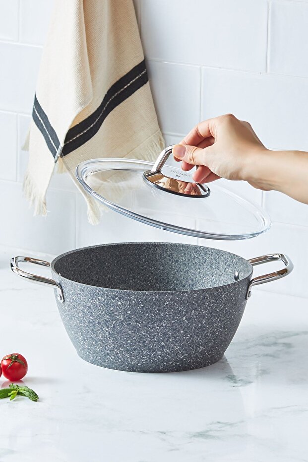 Vierno Bio Granit Tencere 24 Cm - 2