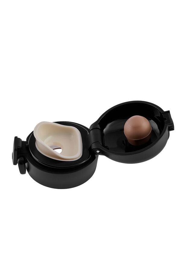 Skyfall Çelik Sızdırmaz Termos 350 ml Siyah - 6