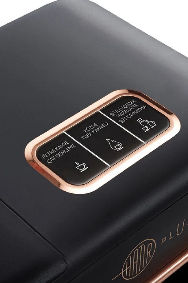Hatır Plus Mod 5 In 1 Essentıal Türk Kahve Makinesi Black Copper - 4