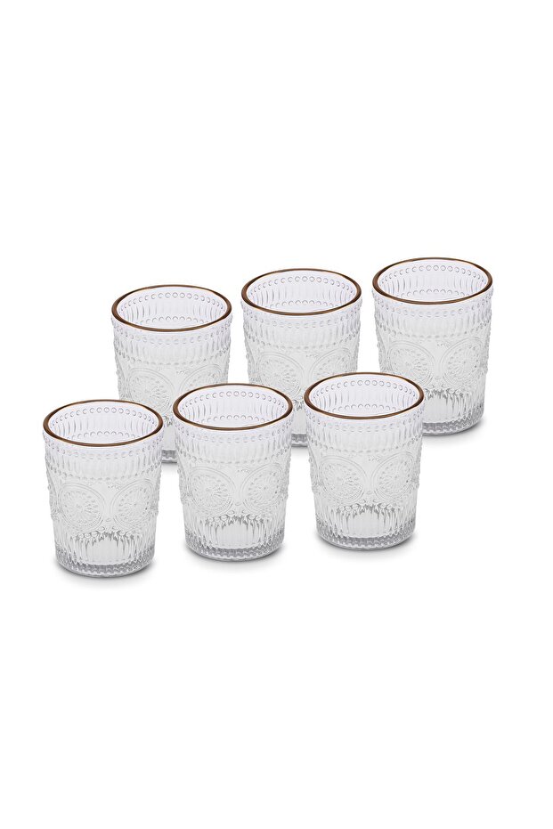 6'lı Su Bardağı Gold 250 ml - 5