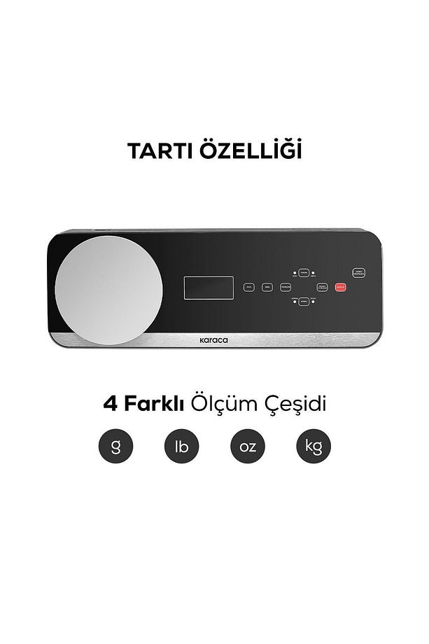 Seal and Fresh Inox Tartılı Vakum Makinesi 5 Adet Poşet ve 1 Adet Rulo Hediyeli - 7