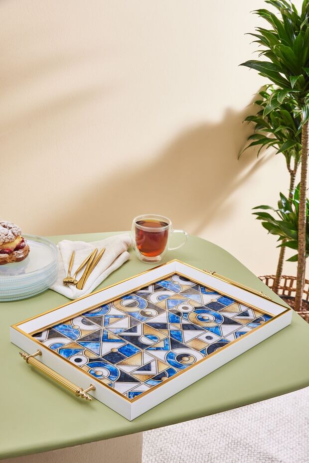 صينية نولا مستطيلة 49x29 سم - 1