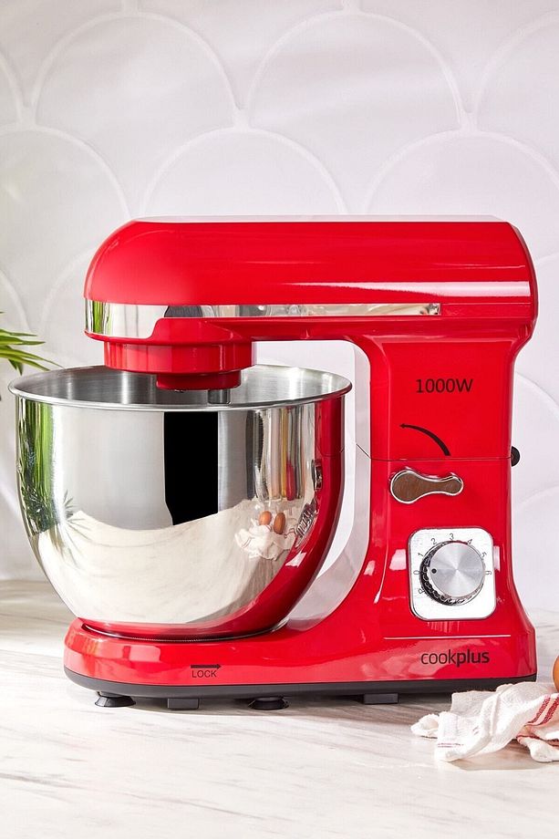 Quick Chef 1001 Stand Mikser Red Mutfak Şefi 1000W 5 Lt - 7