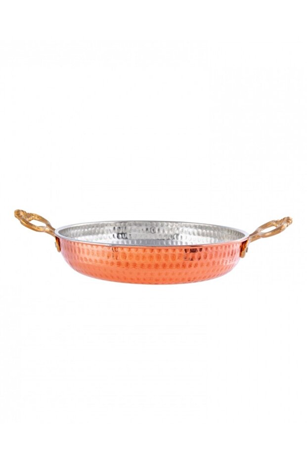 Antik Bakır Sahan 20 cm - 2