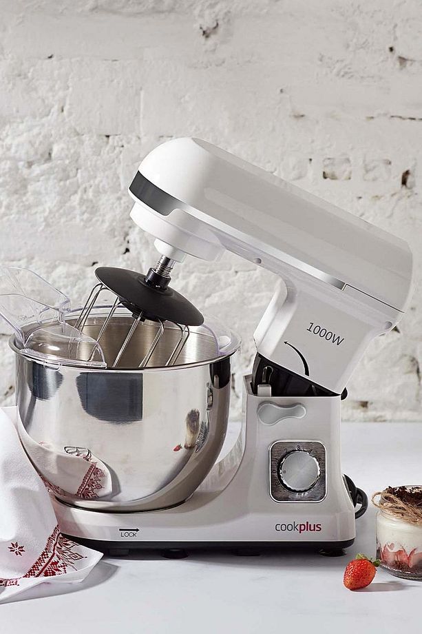 Quick Chef 1001 Stand Mikser 1000 W Krem - 3