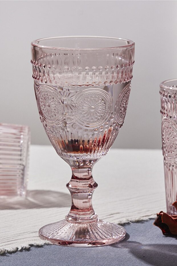 Sunflower Tekli Kadeh Pembe 314 ml - 1