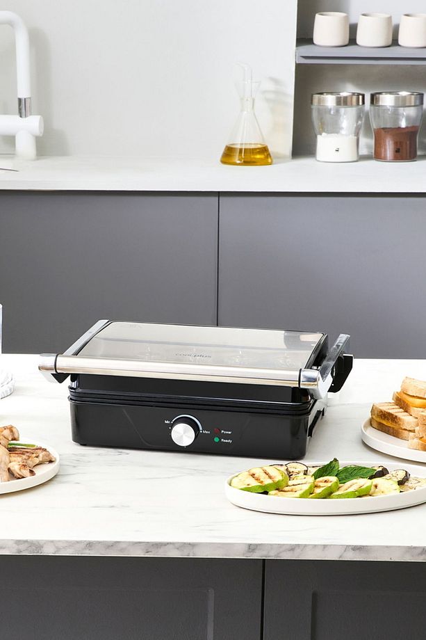 X Inox 2000w Izgara Ve Tost Makinesi 4 Dilim - 1