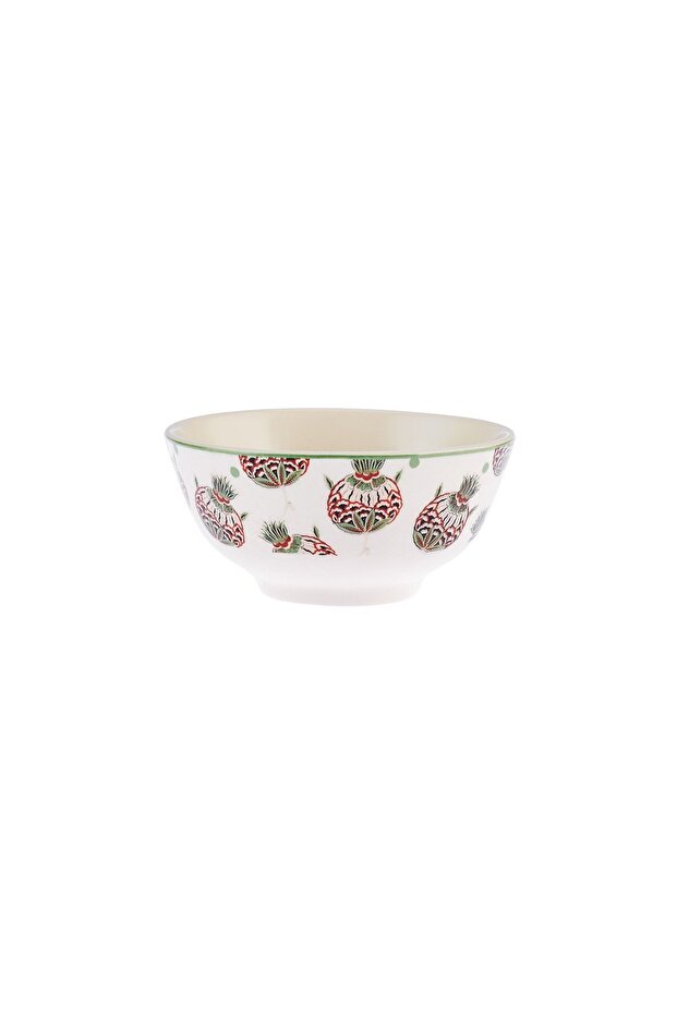 Paye Seljuk Series Artichoke Porcelain Snack Bowl 12 cm