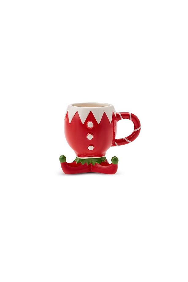New Year Yılbaşı Elf Button Kupa Mug 350 ml - 1