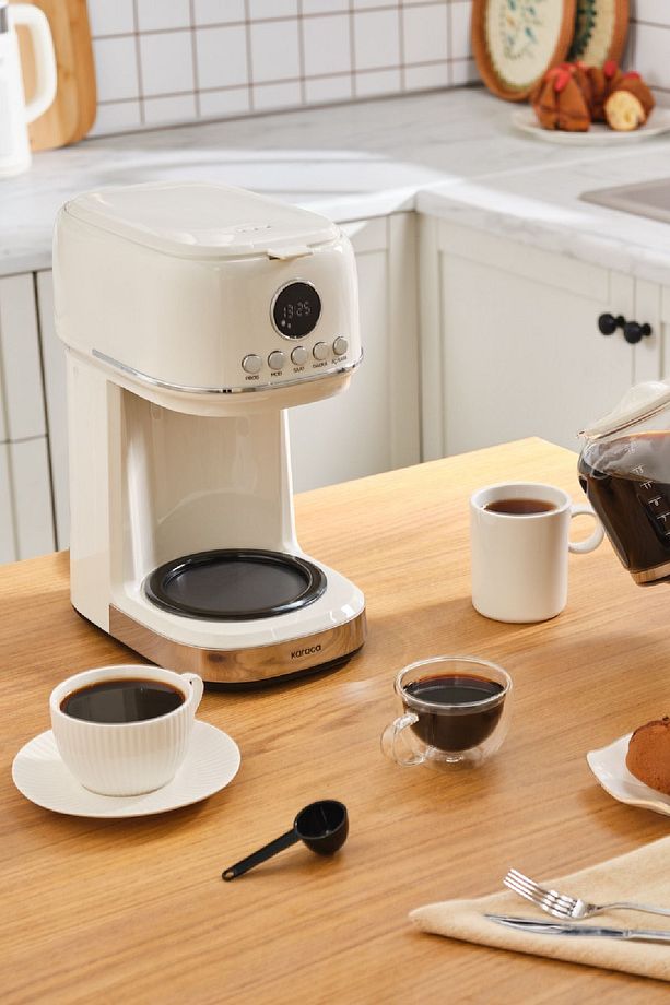 Multibrew Retro Filtre Kahve Makinesi Cream - 2