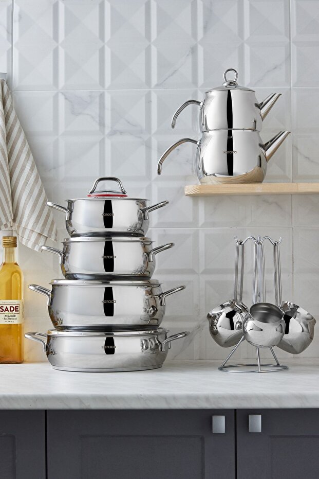 Aida 15 Parça Çelik Çeyiz Seti - 3