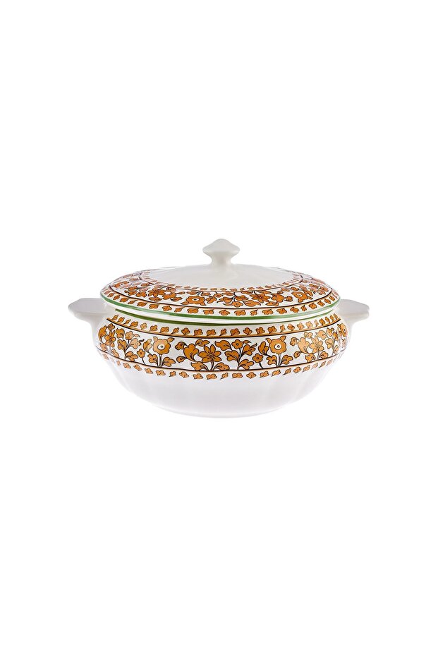 Paye Seljuk Series Yellow Porcelain Pot 2650 ml