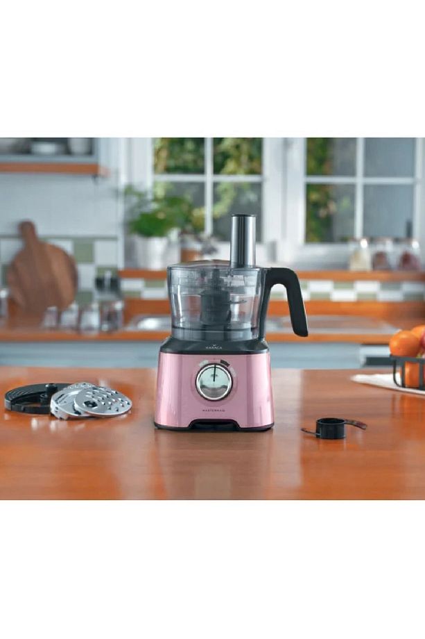 Mastermaid Power Essential Pink Mutfak Robotu, Blender Seti 2000w - 1
