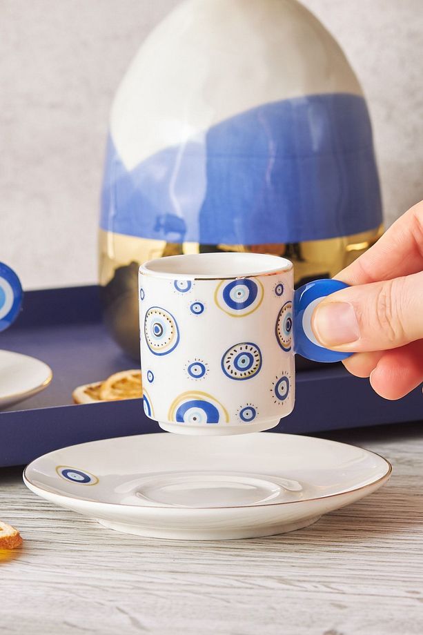 Yek 2 Kişilik Kahve Fincan Takımı 75 ml - 4