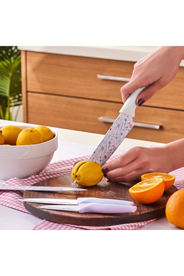 Flowers 4 Parça Bıçak Seti - 3