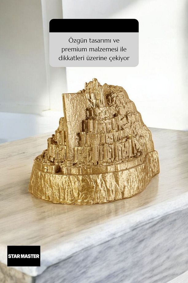 Kapı Takozu Kapı Tutacağı Kapı Stoperi Kapı Durdurucu Altın Model 8 - 5