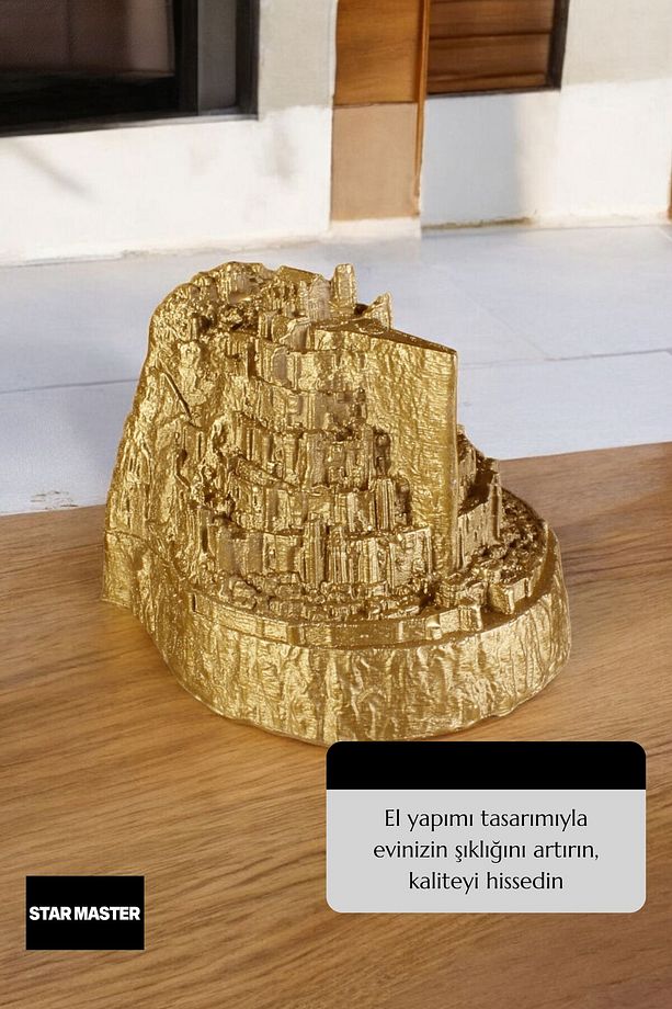 Kapı Takozu Kapı Tutacağı Kapı Stoperi Kapı Durdurucu Altın Model 8 - 4
