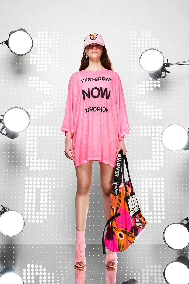 Pembe Neon Tunik 15390 - 2